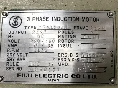 USED FUJI ELECTRIC MRA1205J
