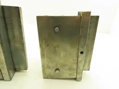Brake Press Tool Holder Clamp With Two Holders 1/2" Tang Lot of 2