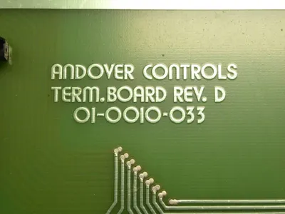 Andover Controls 01-0010-033 IOU Board Rev. D Used