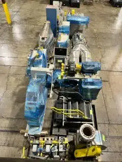 USED 1900 VALMET PILOT COATER