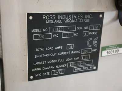 Used 2020 ROSS IN1100 Tray Sealers Illinois US | M&M Equipment Corp. #1368350