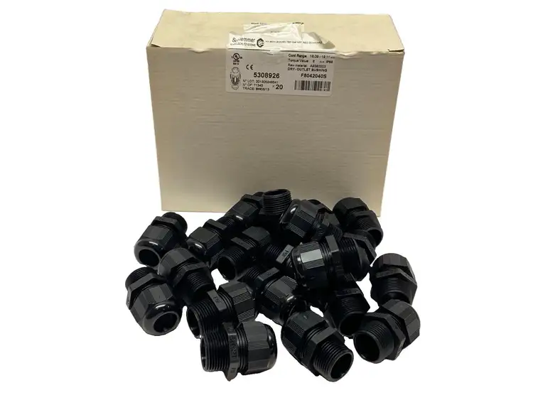 New | in-Stock Altech Corp Polyamide Liquid-Tight Cable Gland 3/4" NPT PKG OF 20 Electrical Fittings Michigan US | Maverick Industrial Sales #1390867