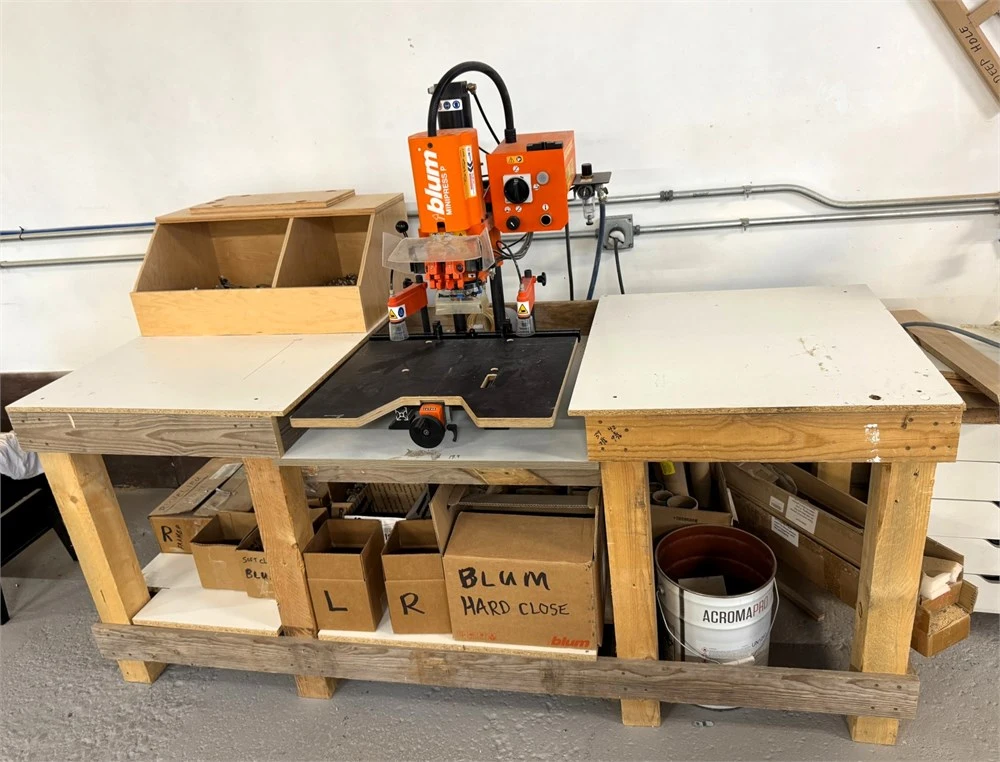 Used BLUM "MINIPRESS P" Heavy Duty & Sensitive Single Spindle Drills Illinois US | MachineryMax #1338203