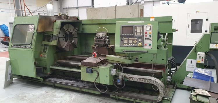 Used BINNS & BERRY, MADE IN ENGLAND DATA 90 CNC Lathes | Machsell Machine Tools Limited #1049130