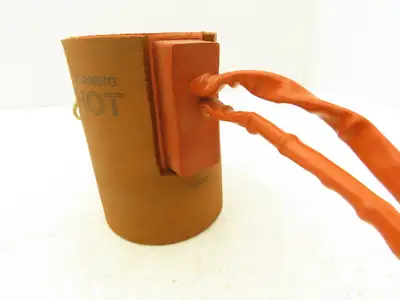 MKS HPS 4320-0009 Rubber Heater Jacket Vacuum Line 3.5"Pipe OD 169 Watt 120V