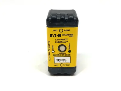 New | in-Stock Eaton Bussmann Time Delay Fuse 35A 600VAC 300VDC Fuses Michigan US | Maverick Industrial Sales #1402974