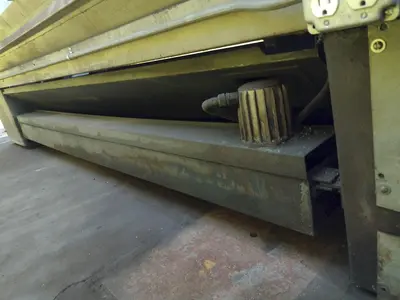 17" x 108" CLAUSING COLCHESTER MODEL #17 ENGINE LATHE, 3.25" HOLE: STOCK #22567