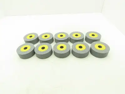 Norton 53A80-KVBE Grinding Wheel 8120rpm 4x1.5x.875" Lot of 10