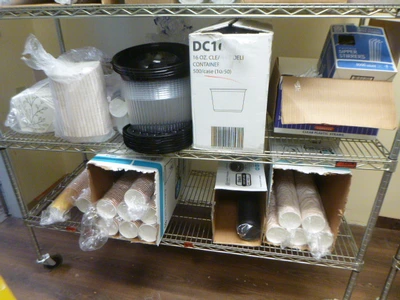 Large Lot of To-Go Containers