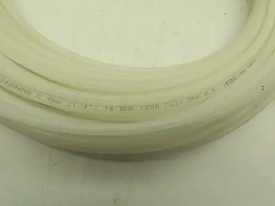 Eaton PT24004NA Polyethylene LLDPE Clear Plastic Tubing 0.25" x 0.12"  200' Roll