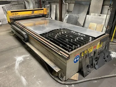 2009 ESAB E-VENT DX 5X10 Plasma Cutters | Active Machinery Sales, Inc. (1)