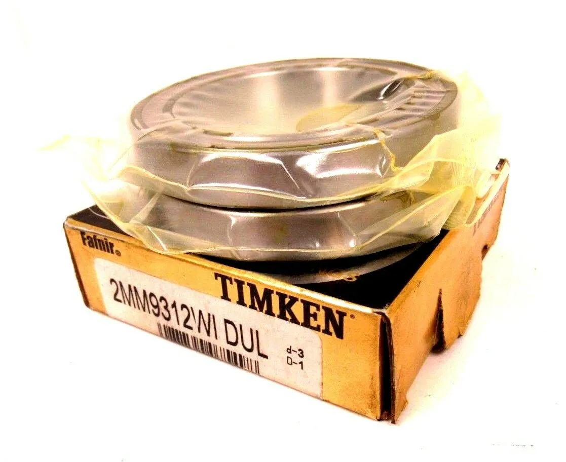 NEW TIMKEN FAFNIR 2MM9312WI DUL SUPER PRECISION BEARING SET 2MM9312WIDUL
