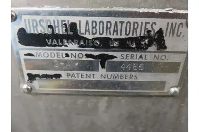 USED URSCHEL LABORATORIES GK-A DICER