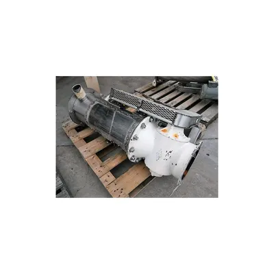 Used 10x12 Semco Rotary Airlock valve with Dual Shaft Agitated lump breaker