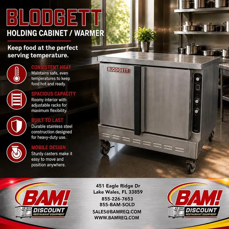 Used BLODGETT _UNKNOWN_ Hot Food Warming, Holding, & Transport Cabinets Florida US | BAM Discount Restaurant Equipment #1397957