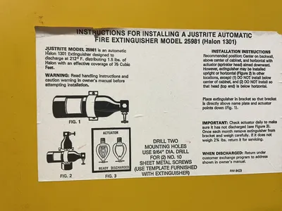 Used JUSTRITE _UNKNOWN_ Cabinets Ohio US | HGR 24 #1250389
