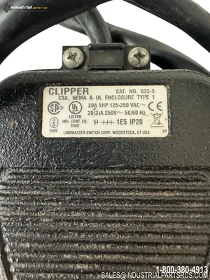 Used CLIPPER 632-S Relays & Switches Kentucky US | Industrial Parts R Us Inc. #1371327