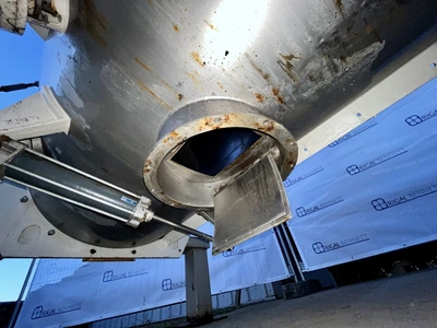 1,300L S/S Lodige Plough Shear Mixer Type FKM-2000-DSZ 55kw