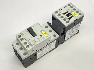 Used Siemens Contactor Starter Combination 1.1-1.6A 400VAC 24VDC Starters Michigan US | Maverick Industrial Sales #1401909