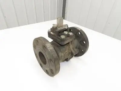 Flow-Tek F30 2-1/2" Class300 Flanged 2pc WCB Body Ball Valve 740psi 316SS Ball