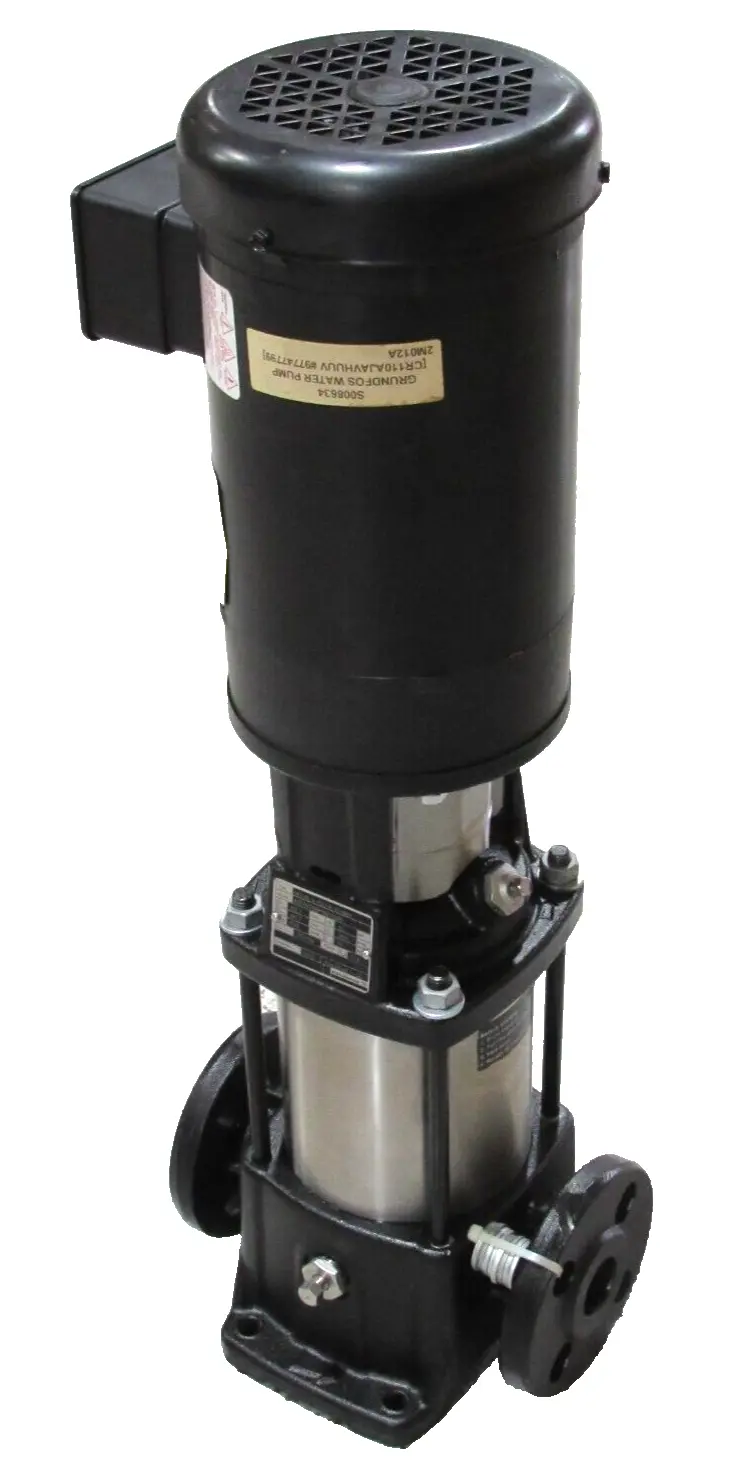 NEW GRUNDFOS CR1-10A-FGJ-A-V-HQQV PUMP 230/460V 1.5HP A97747799P116010002