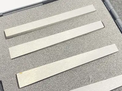 USED VALUE COLLECTION 1 TO 30 DEGREE ANGLE 3" LONG STEEL ANGLE BLOCK SET