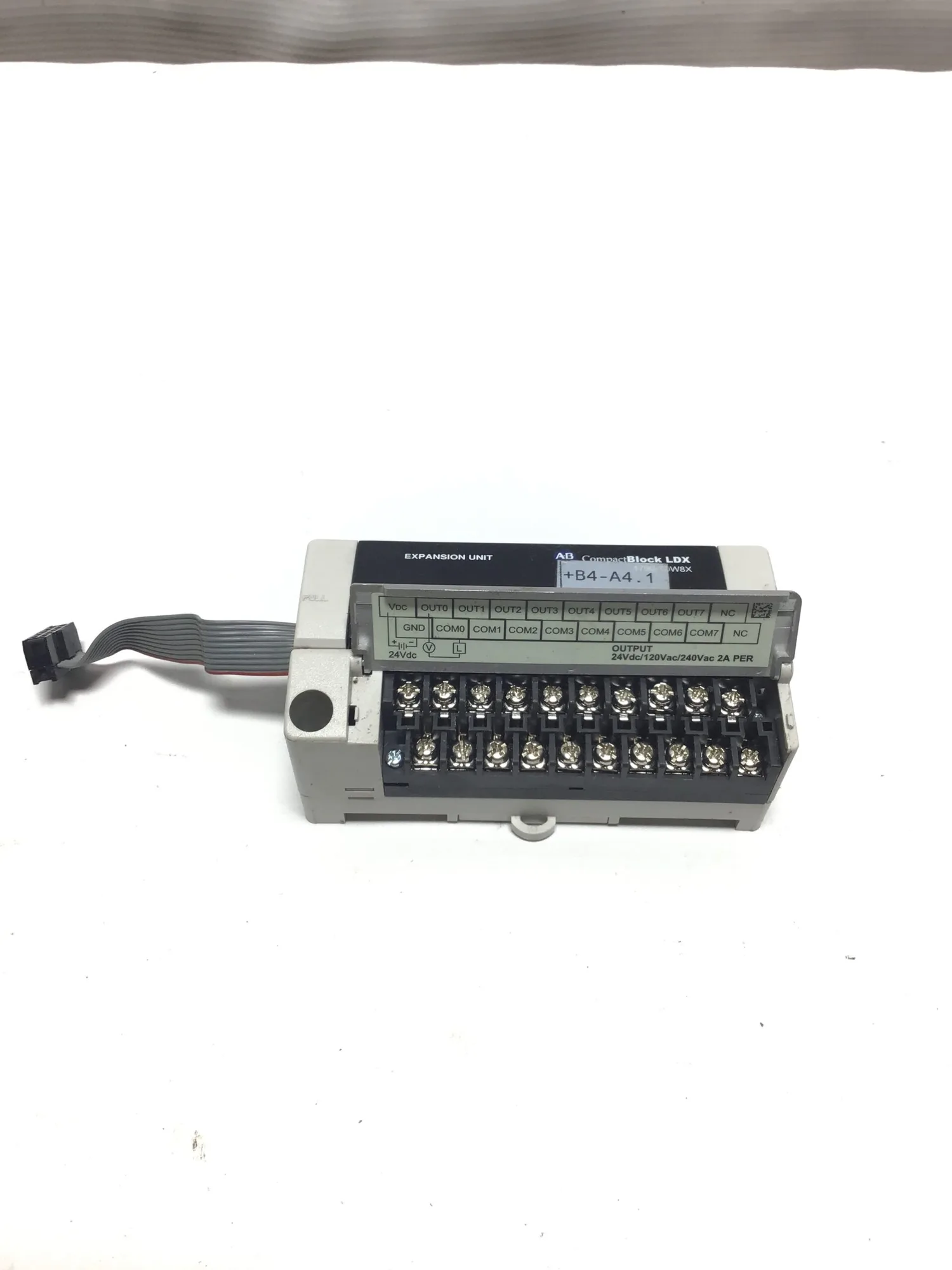 Allen-Bradley 1790-T0W8X Compact Block LDX Module Ser B 8 Relay Outputs