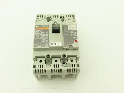 Fuji Electric BW50RAGU-3P005 3-Pole Auto Circuit Breaker 5A 500V 3Ph Lot of 9