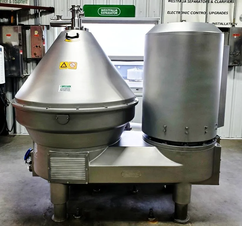 Westfalia MSD 300-01-777 warm milk separator, 316SS.