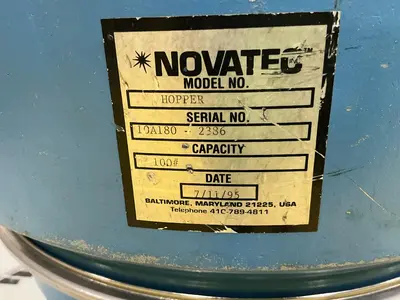 Used NOVATEC HOPPER Hoppers Michigan US | Ideal Machinery #1228836