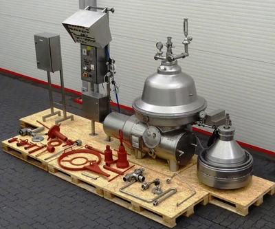 Westfalia SAMM 20006 CIP milk separator, 316SS.