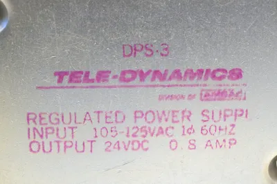 NEW TELE-DYNAMICS DPS-3 POWER SUPPLY DPS3