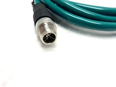 New | in-Stock Cognex In-Sight Ethernet Cable RJ45 to M12 X-Coded Connector Accessories Michigan US | Maverick Industrial Sales #1397788