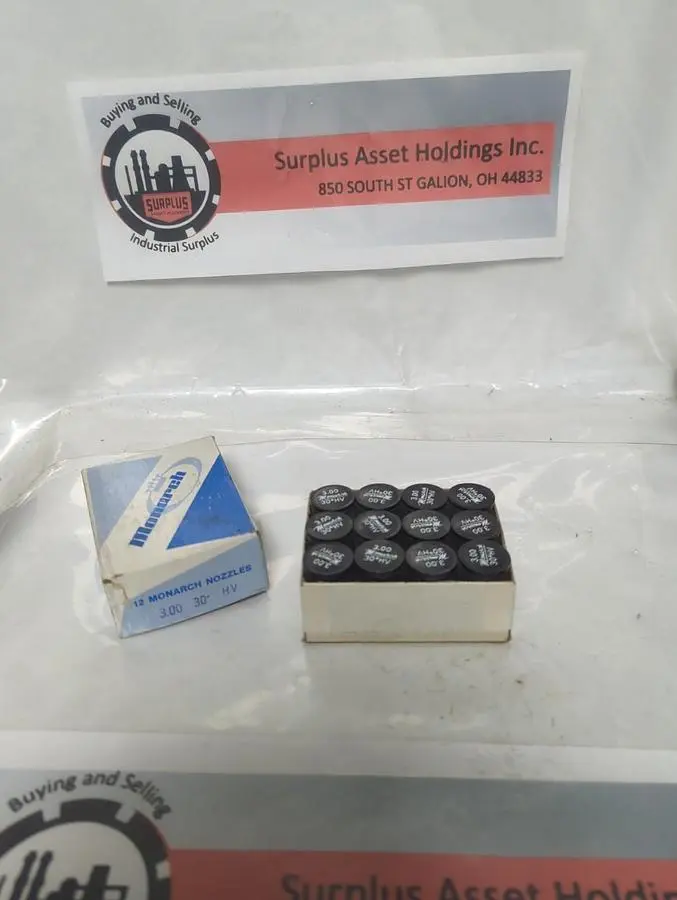 New | in-Stock MONARCH 3.00 Nozzles Ohio US | Surplus Asset Holdings #1520384