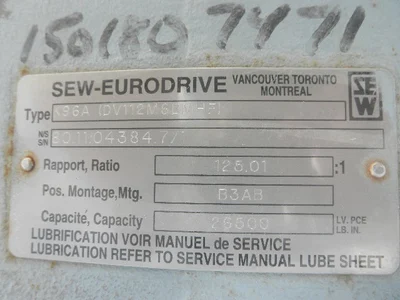 USED EURODRIVE K96A(DV112M6BM11F)