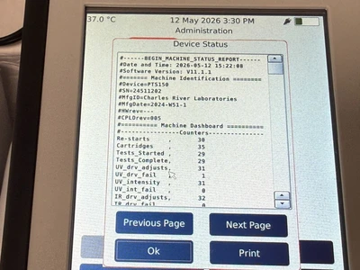 Used Charles River ASM-00019 Microbiology Analyzers Missouri US | BioLabTek #1319959