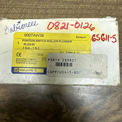 New | in-Stock SQUARE D 9007-AW16 Miscellaneous Equipment (Electrical & Power) Ohio US | Surplus Asset Holdings #1209339