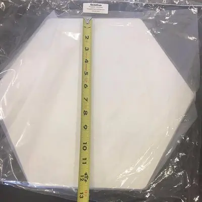 SEMICONDUCTOR PRECISION INDUSTRIES  HEXAGONAL STAINLESS WITH CERAMIC CODING