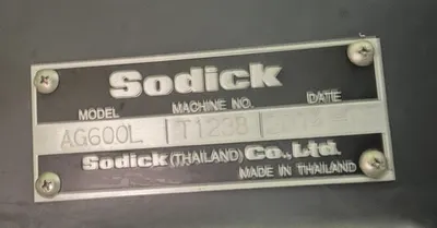 USED 2014 SODICK AG600L