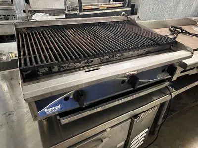 75-0209 36'' Gas Char-Broiler