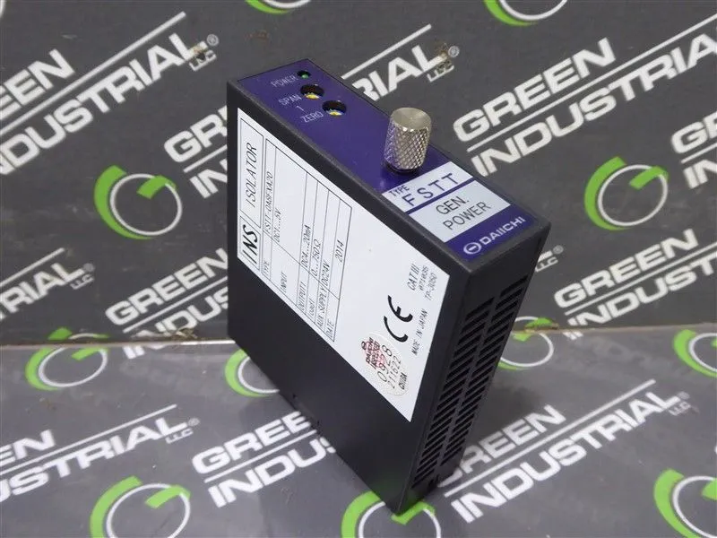 Daiichi FSTT-0A8FXA20 FINE Series INS Isolator Module Used