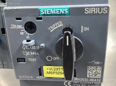 USED Siemens 3RV2032-4KA10