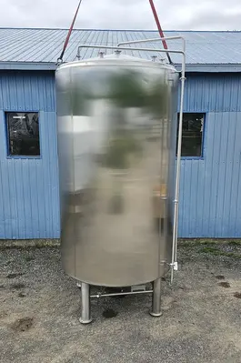 Used 2641 Gallon Insulated Tank, 304 Stainless Steel