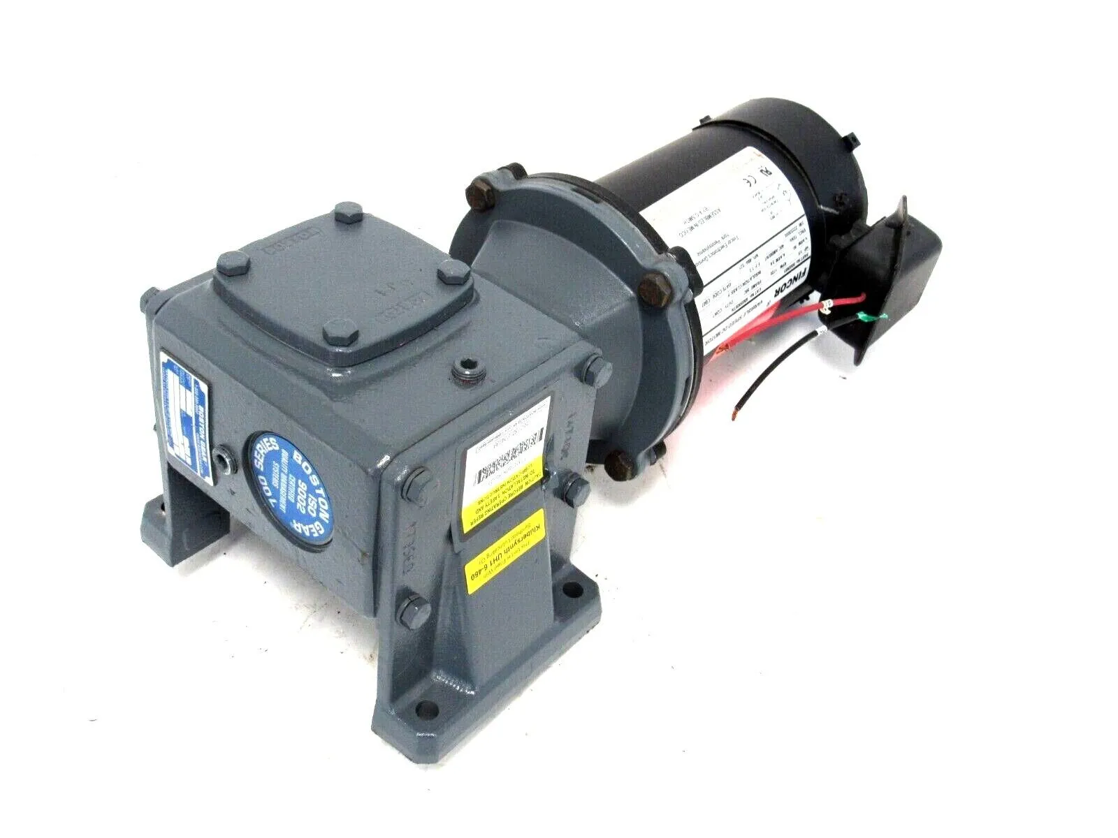 NEW FINCOR/BOSTON GEAR F715E-50K-B5-G1 GEARMOTOR 50:1 5002691 1/3HP 1725RPM 56C