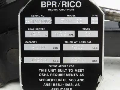 Rico HFK 200 Tiller Drive Axel Steering Hub Off Rico Walkie PWH-90 Lift Truck
