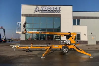 New | in-Stock 2026 HAULOTTE 3632T TOWABLE TELESCOPIC BOOM LIFT Towable Boom Lifts Alberta CA | Adcock Equipment #1418073