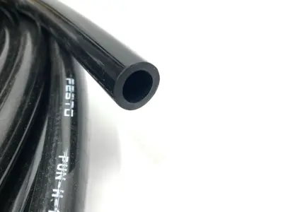 USED FESTO PUN-H-16X2,5 BLACK PNEUMATIC TUBING 16MM OD 11MM ID CUT TO 15M
