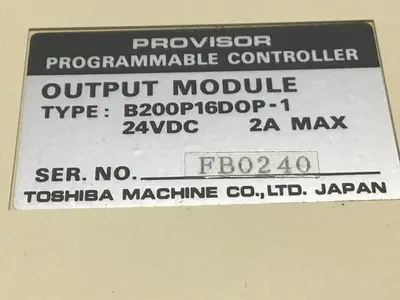USED TOSHIBA B200P16DOP-1