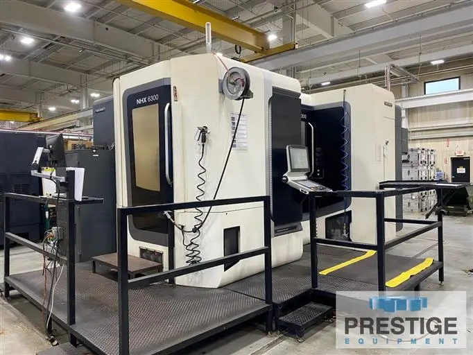Used 2018 DMG MORI NHX6300 4-AXIS Horizontal Table Type Boring Mills New York US | Prestige Equipment #234709