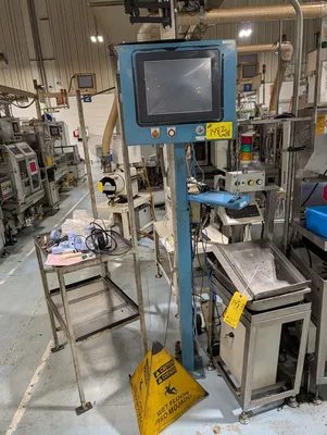 (2) Visual Inspection Tables W/ (2) Touchscreen Modules & (2) Acer Monitors